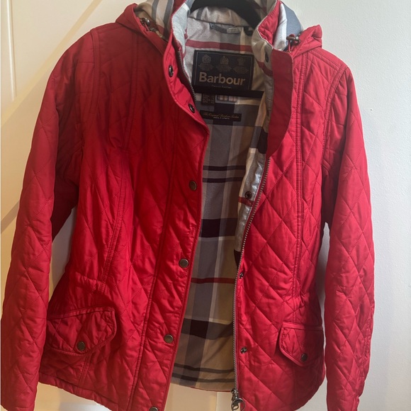 Barbour Jackets & Blazers - Barbour Dress Tartan Jacket with Gold Accents